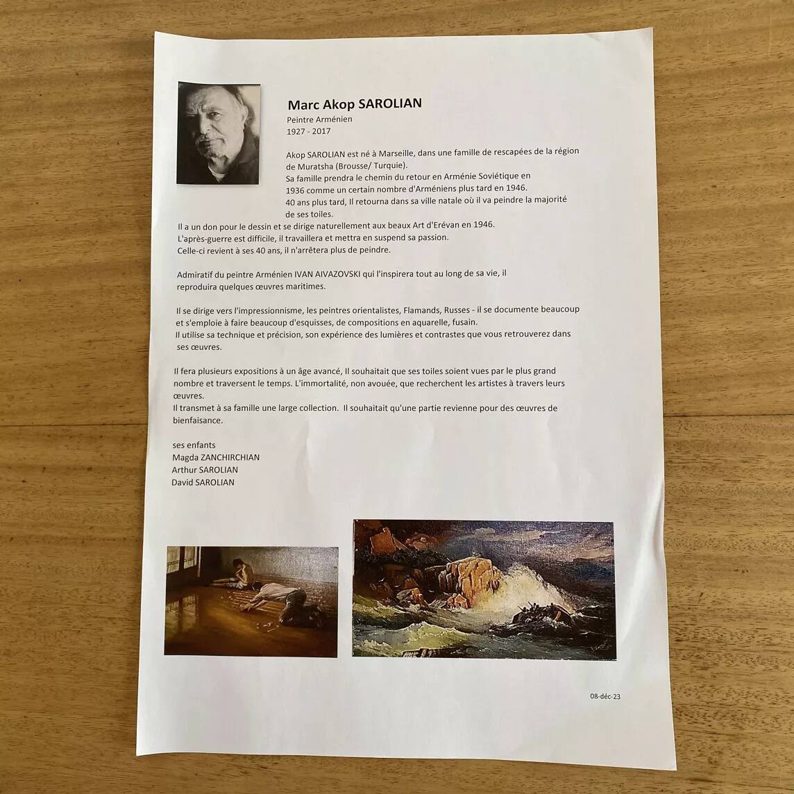 Orientalist oil on canvas. The snake charmer. 55x46.