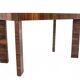 Art Deco walnut coffee table, Poland, 1960s
