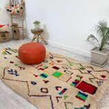 Moroccan berber carpet 267x143cm