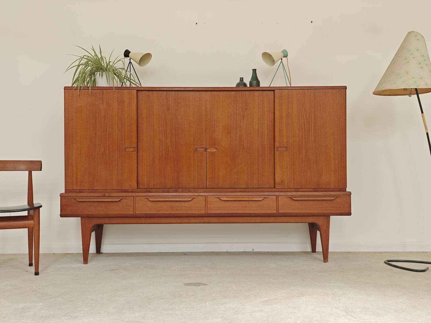 High enfilade by Johannes Andersen by Bordum & Nielsen, Samcom teak