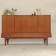 High enfilade by Johannes Andersen by Bordum & Nielsen, Samcom teak