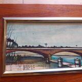 Vintage 70'S frame by artist Francois Depresle