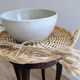 Large vintage stoneware salad bowl