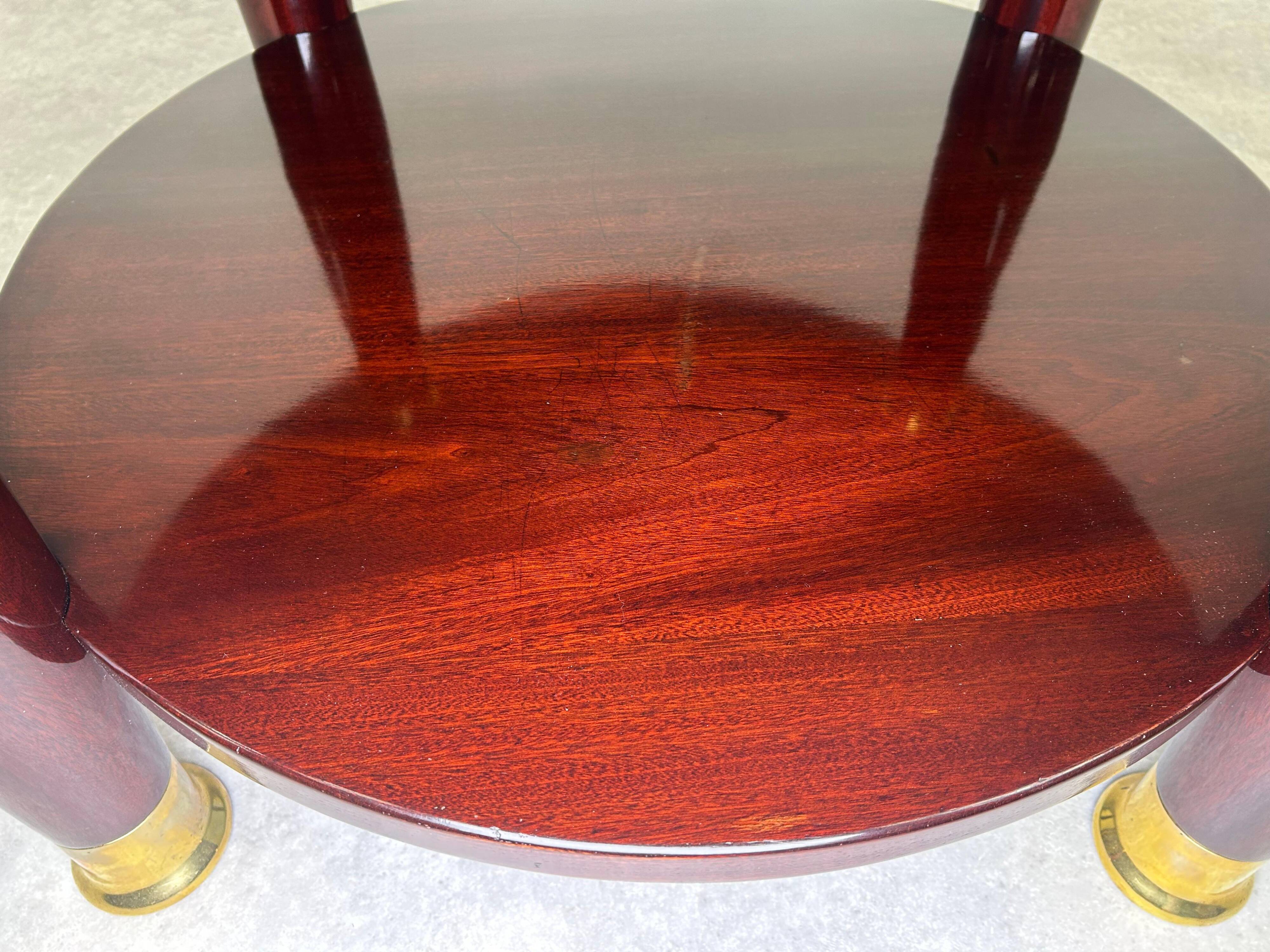 Extra rare coffee table by Adolf Loos for Fridrich Otto Schmidt.