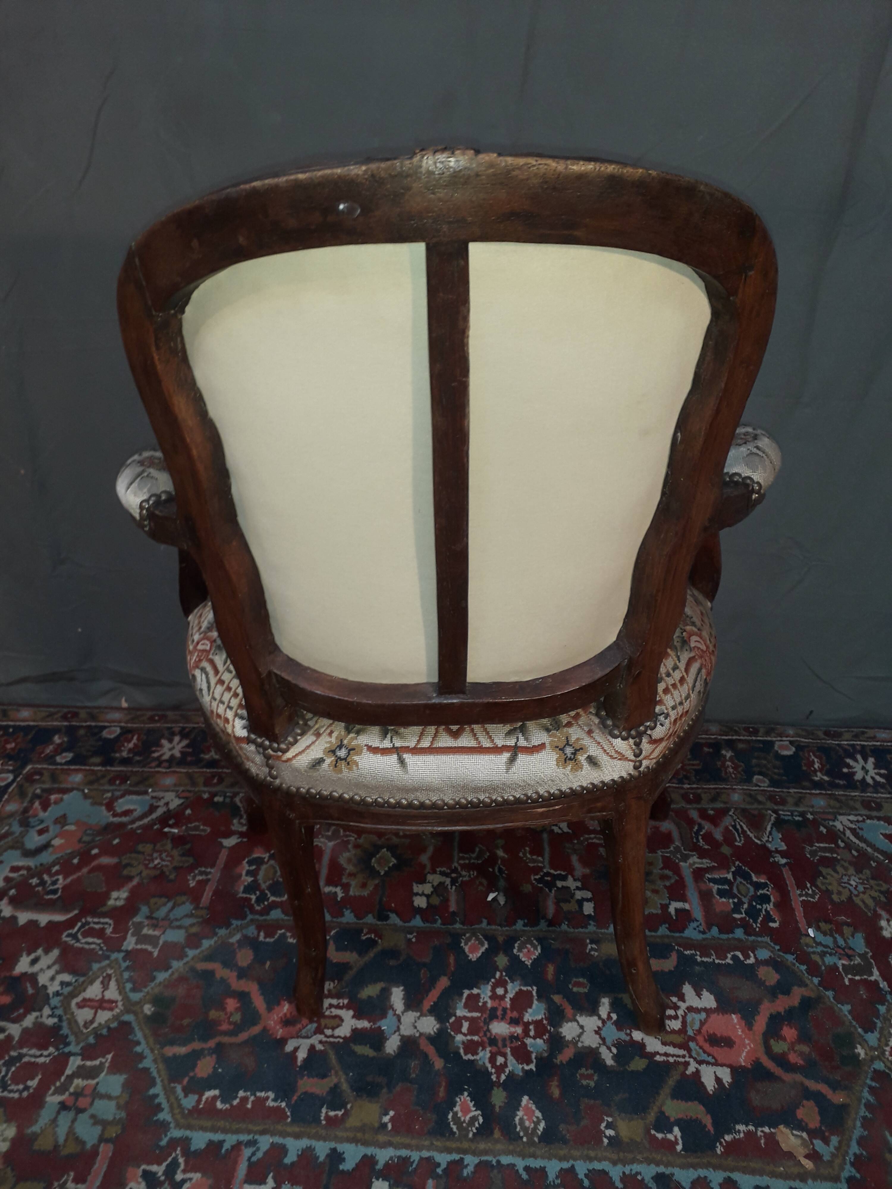Louis XV era armchair