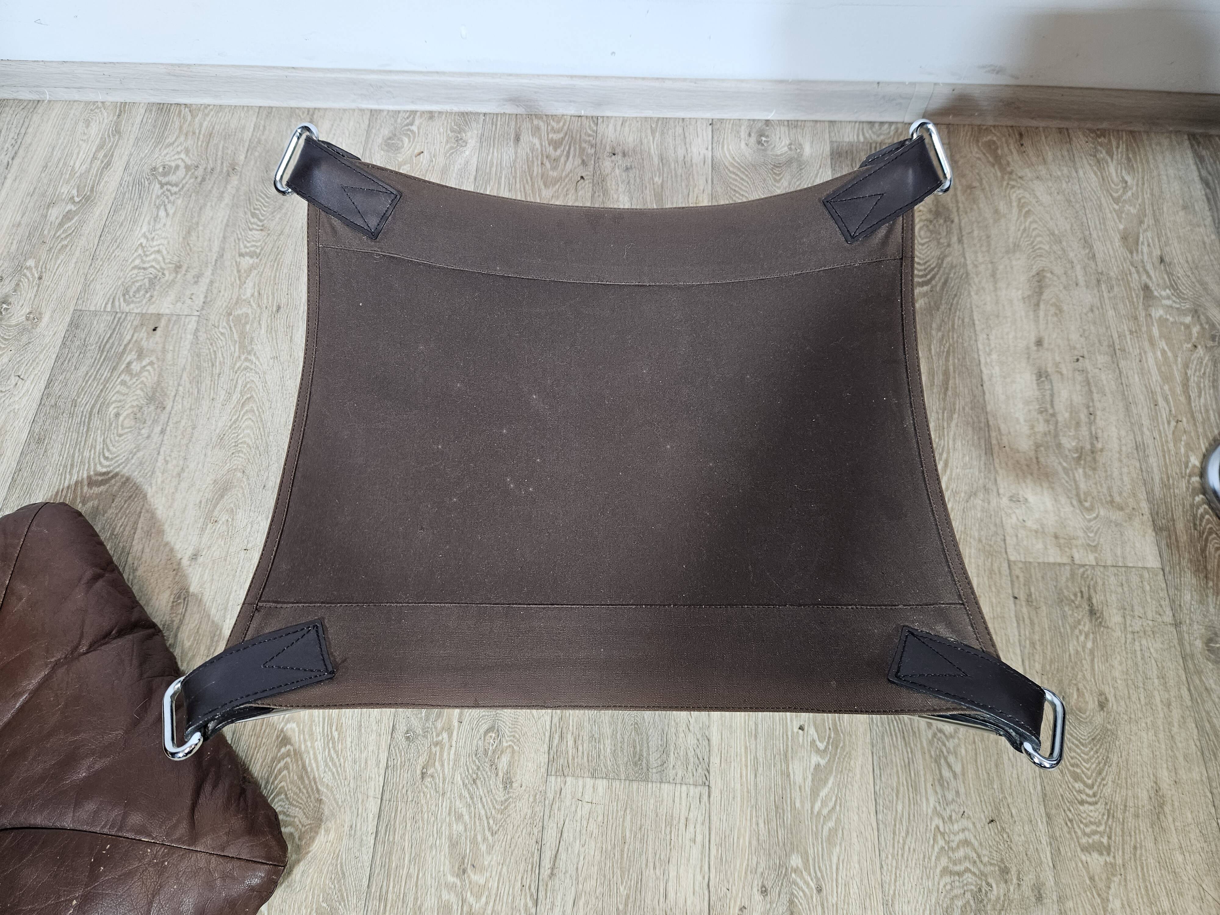 Armchair with footstool, Westnofa, "Wing Chair and foot stool", designed by