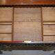 Bureau de travail d'architecte en bois dur George III Thomas Chippendale