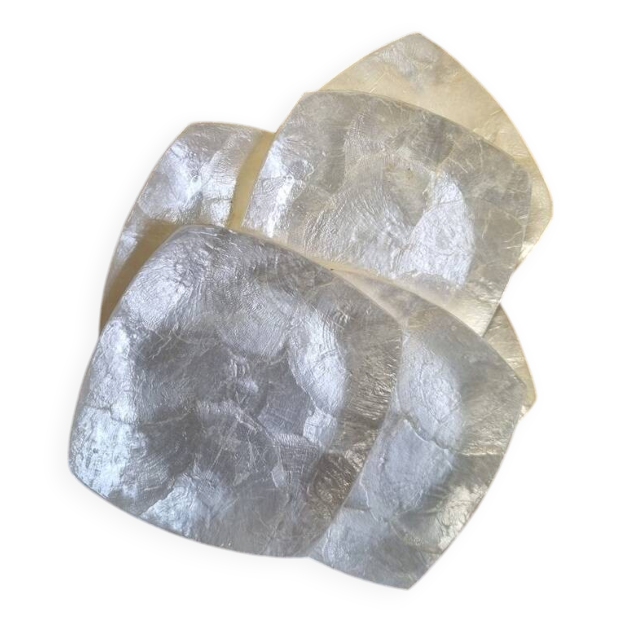 Set of 6 mother-of-pearl bowls