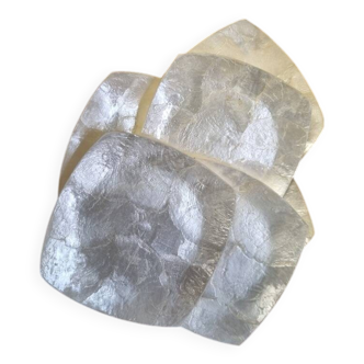 Set of 6 mother-of-pearl bowls