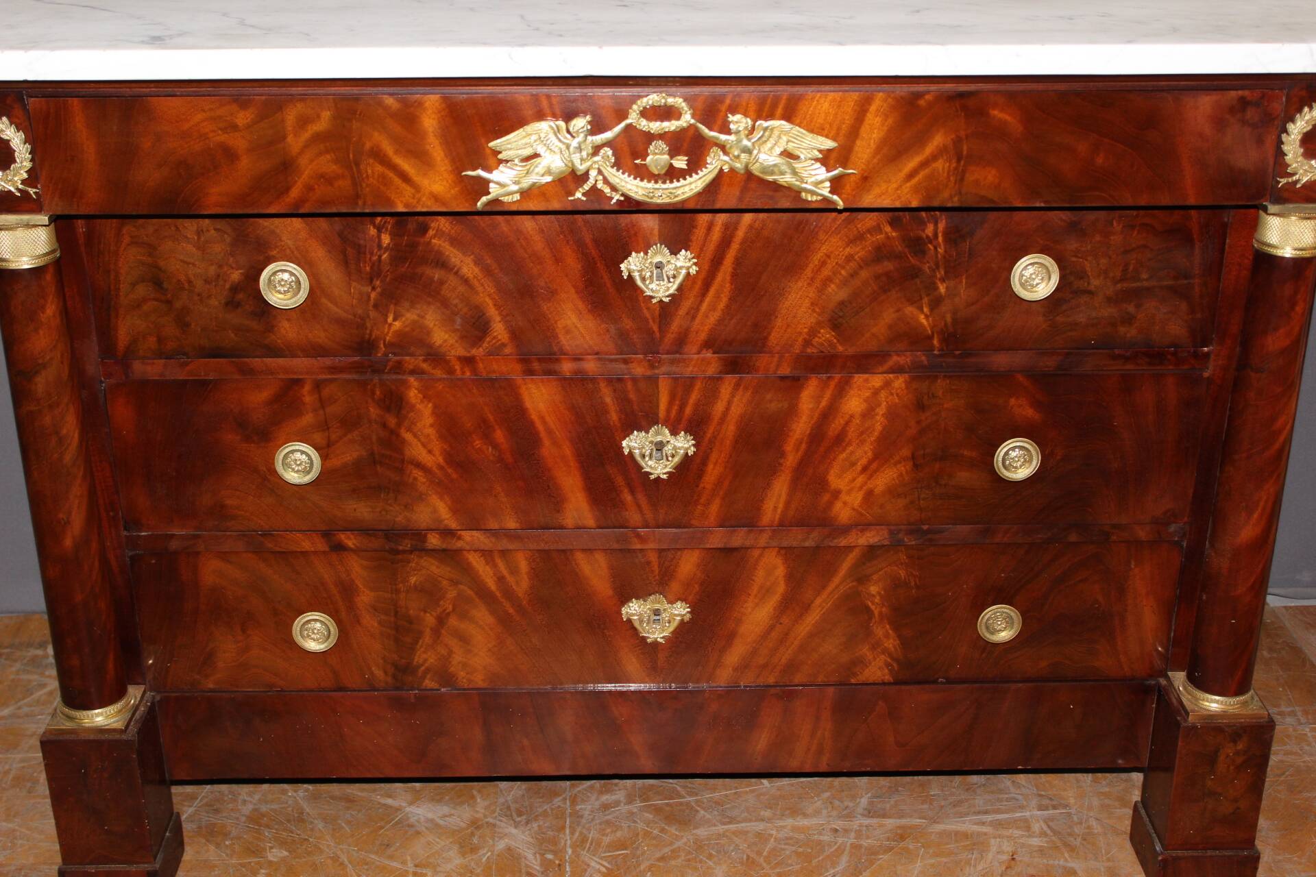 Commode Empire en acajou début XIX