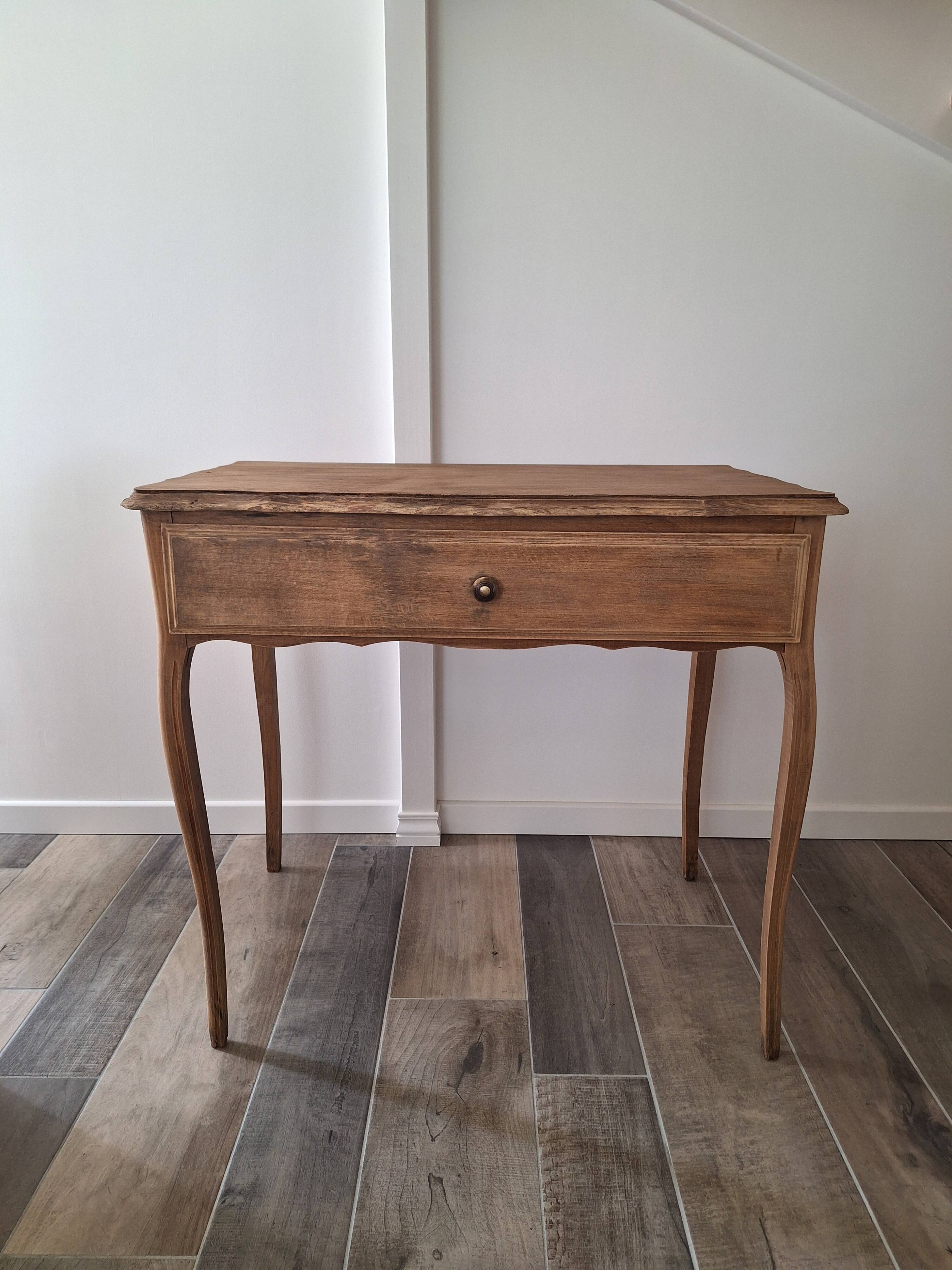 Wooden console desk