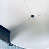 Mid-Century Modern Dutch Wenge & Smoke Glass Coffee Table, Netherlands, 1960s