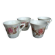 Vintage rose cups