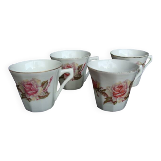 Vintage rose cups