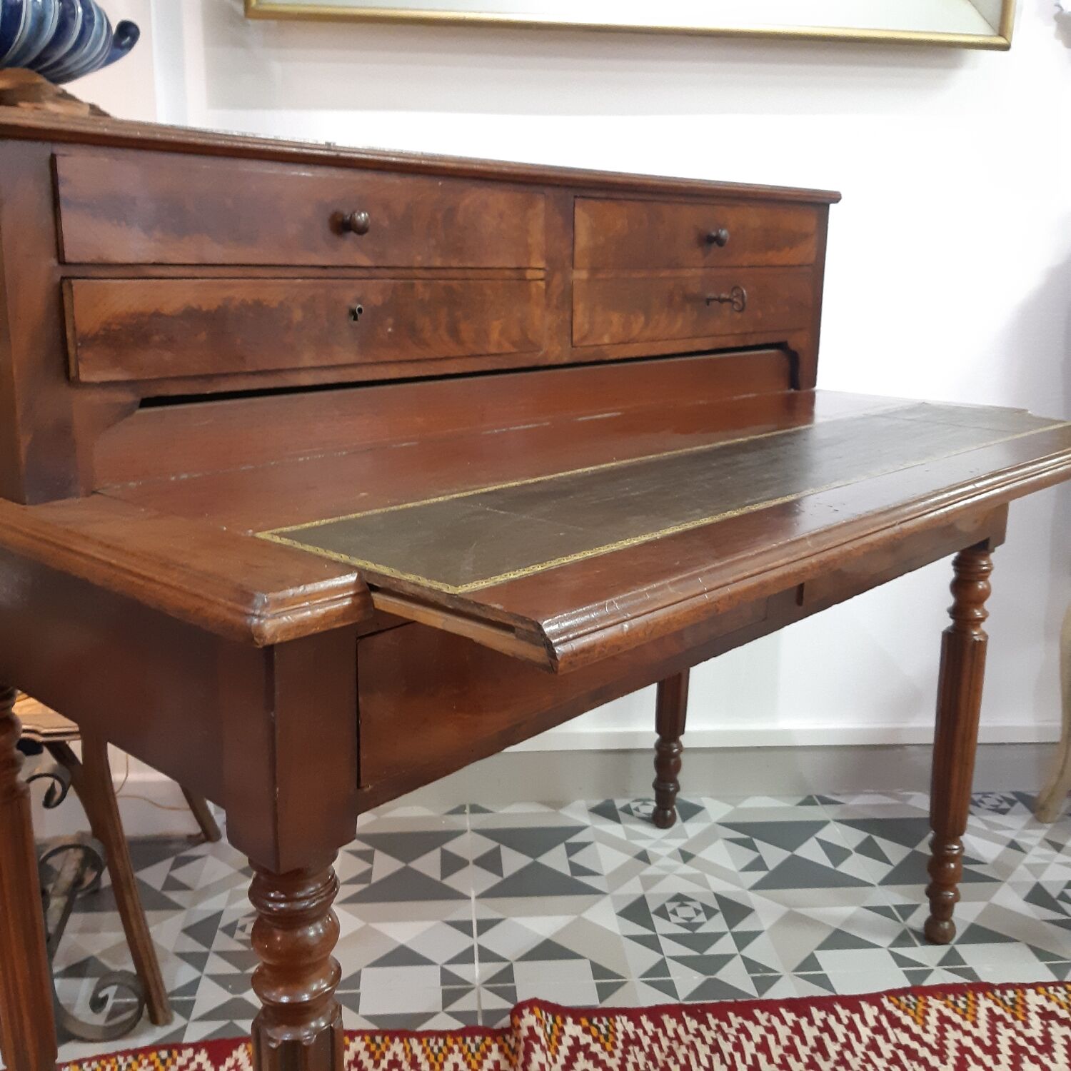 Louis Philippe mahogany desk