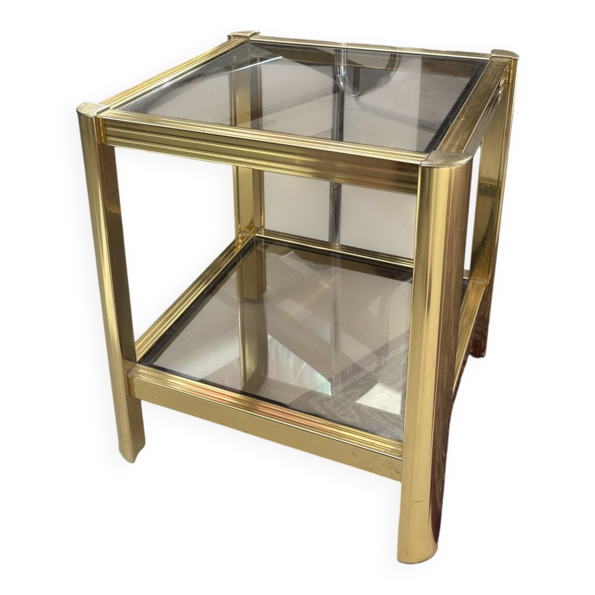 Side table in the style of Pierre Vandel.