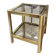 Side table in the style of Pierre Vandel.