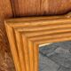 Vintage bamboo large mirror