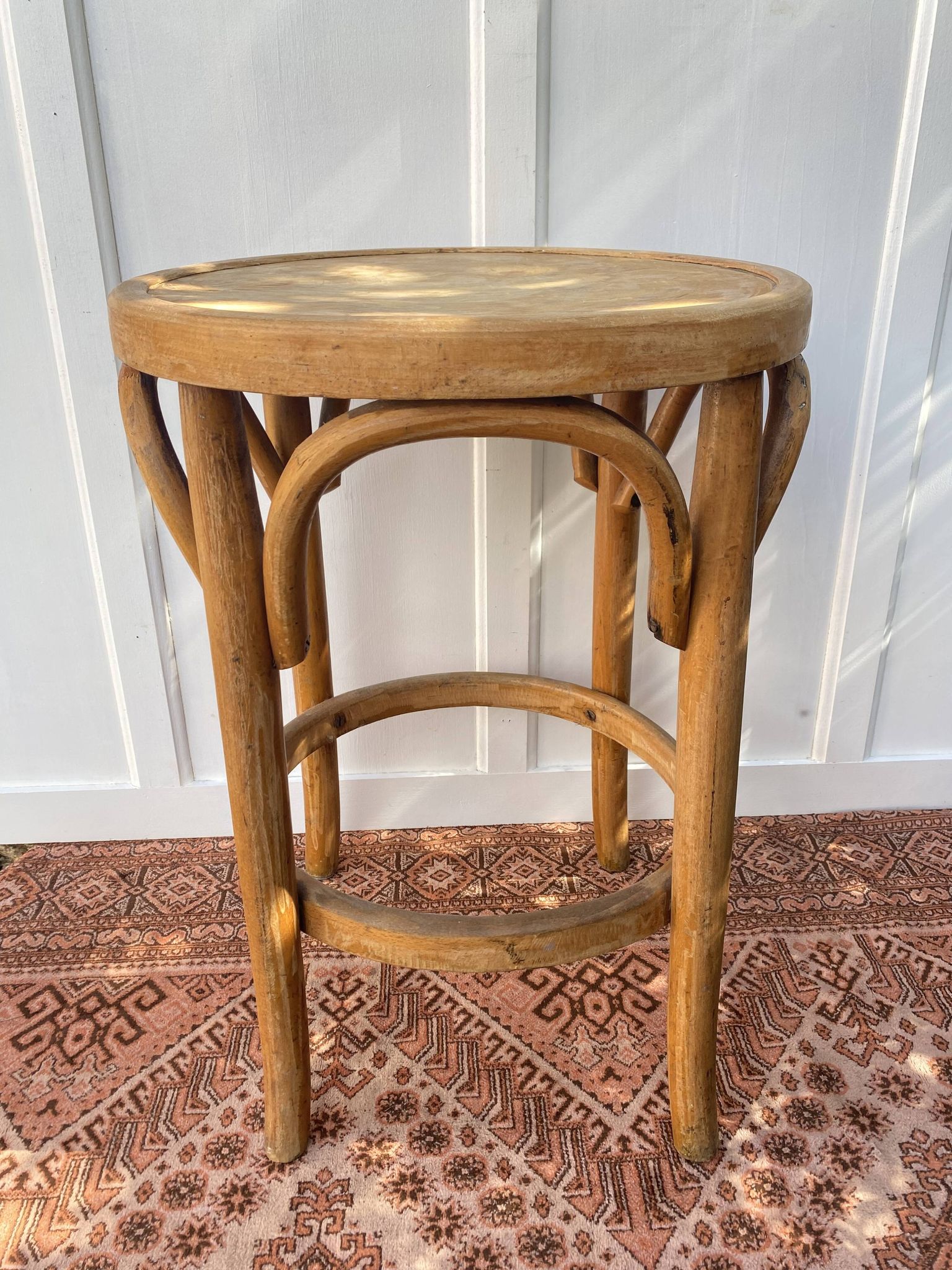 Bentwood bistro stool