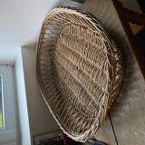 Large wicker tray