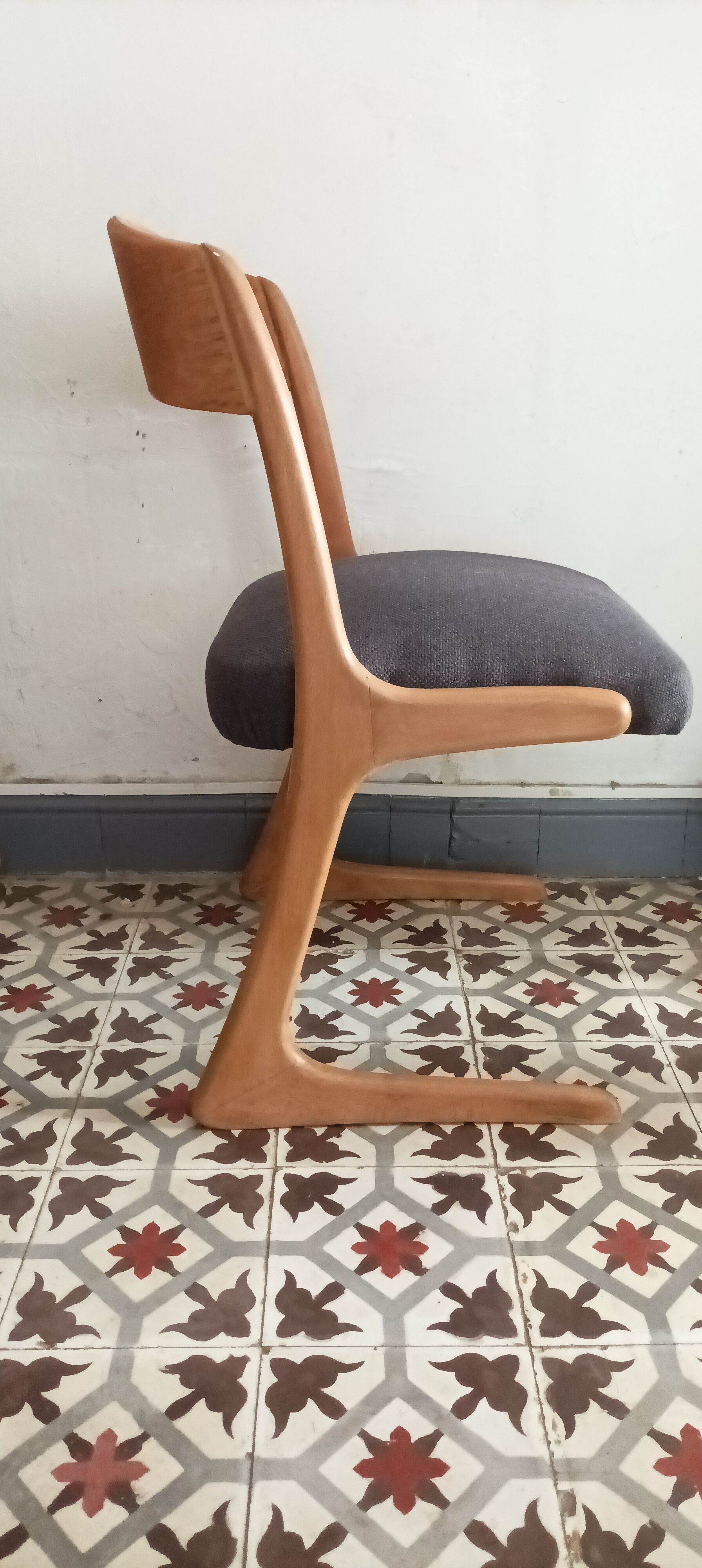 Pair of Baumann Kangaroo chairs