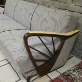 Vintage 1950s daybed sofa