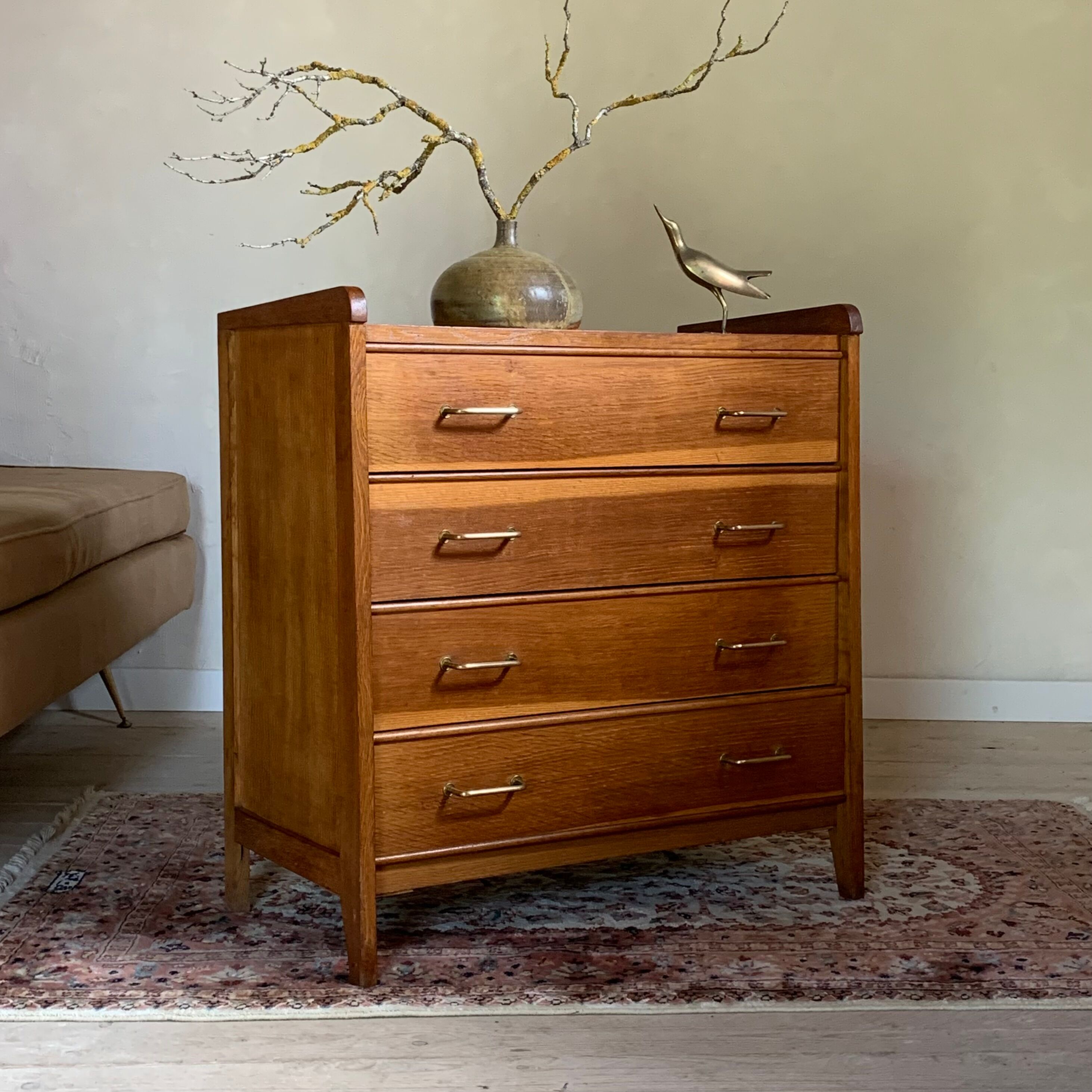 Commode vintage en chêne