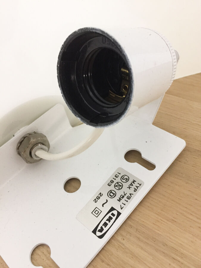 Ikéa vintage sconce model 'solist' 1970