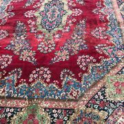 Old carpet Kirman late 270x380 cm