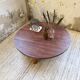 Table basse ronde tripode années 50