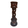 Candlestick picnic wooden candle