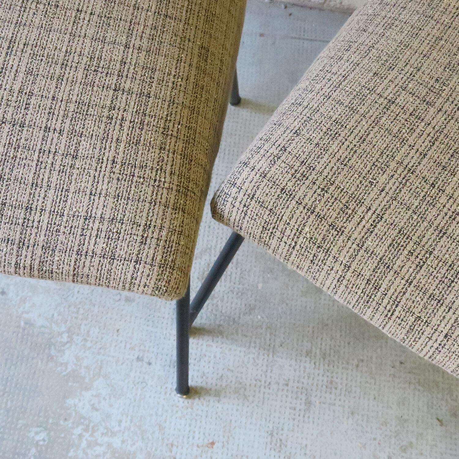Paire de chaises de Pierre Paulin
