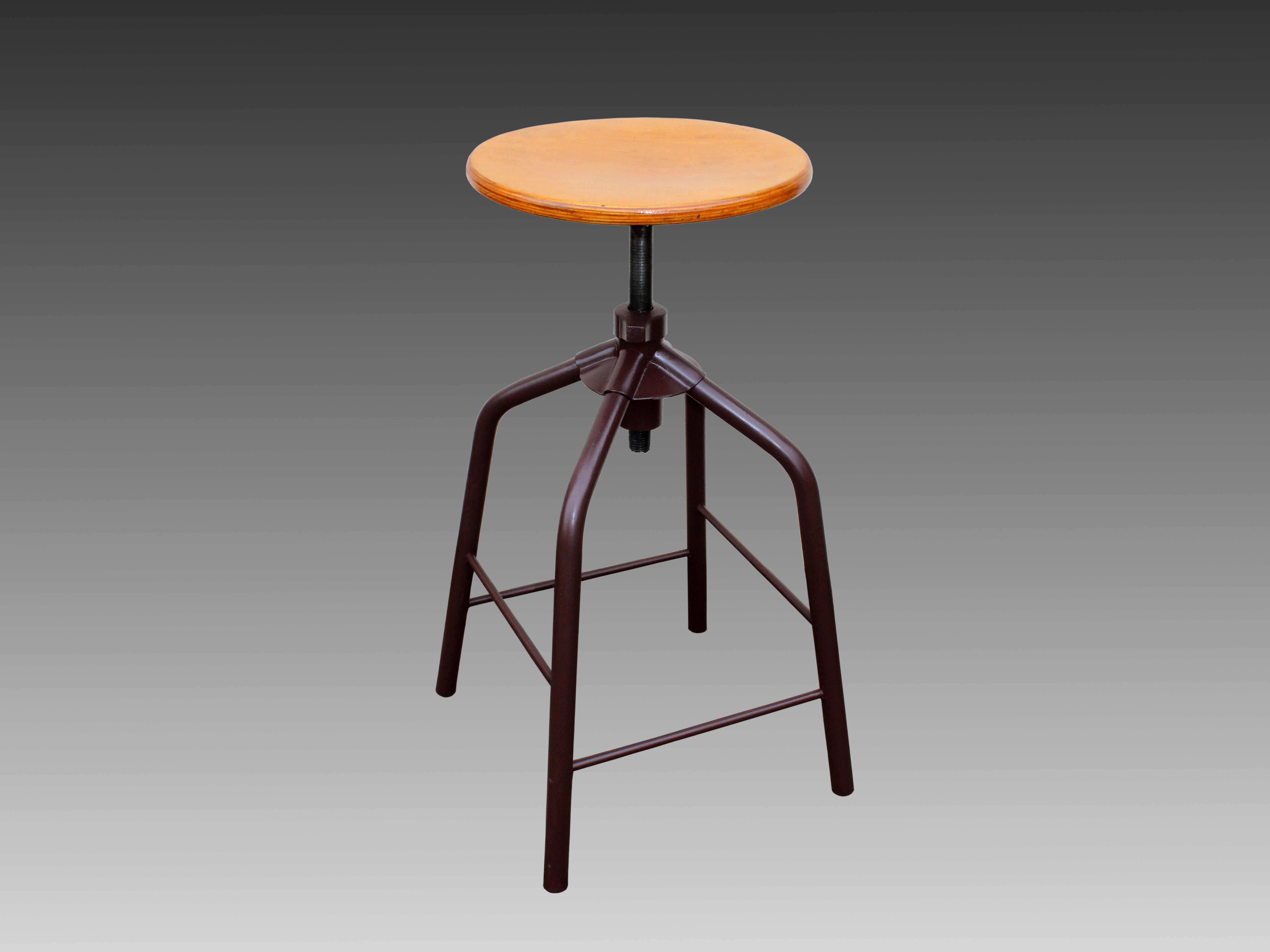 Tabouret industriel réglable "raymond"
