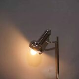 Articulated lamp in chrome metal from the 60s