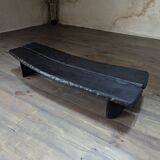 Burnt oak coffee table