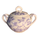 Sarreguemines porcelain sugar bowl from the late 19th century