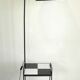 Metal and ceramic floor lamp from the 1950s.