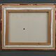 Oil on canvas Alain L'Hermitte Lhermitte geometric architecture 20th century