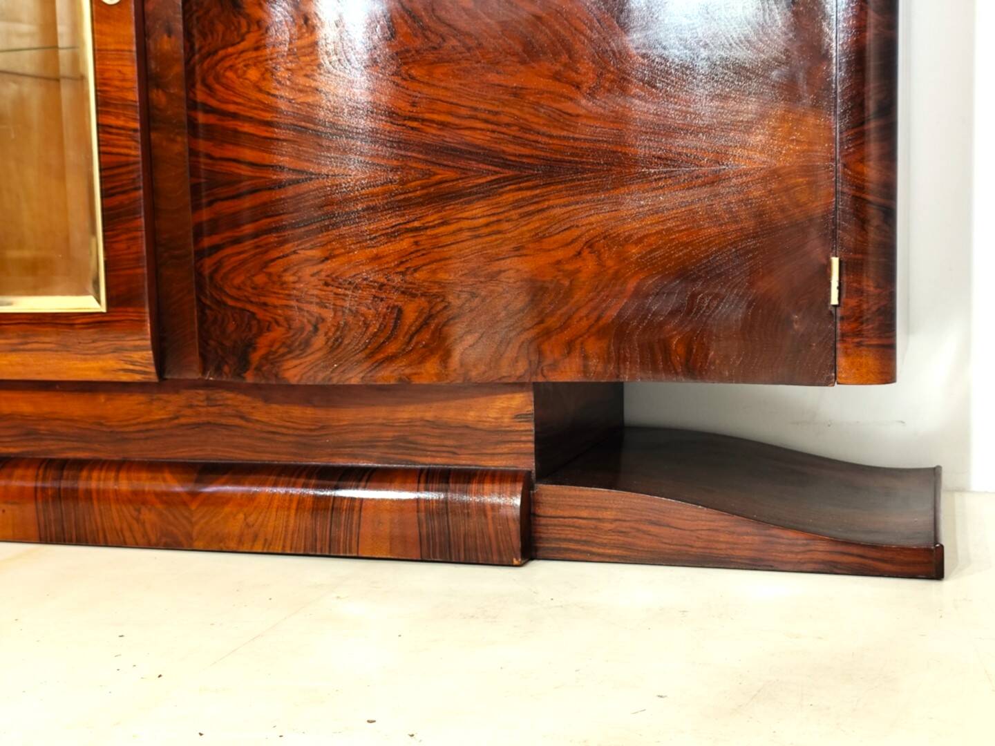Original Art Deco sideboard, bar, display cabinet, France.