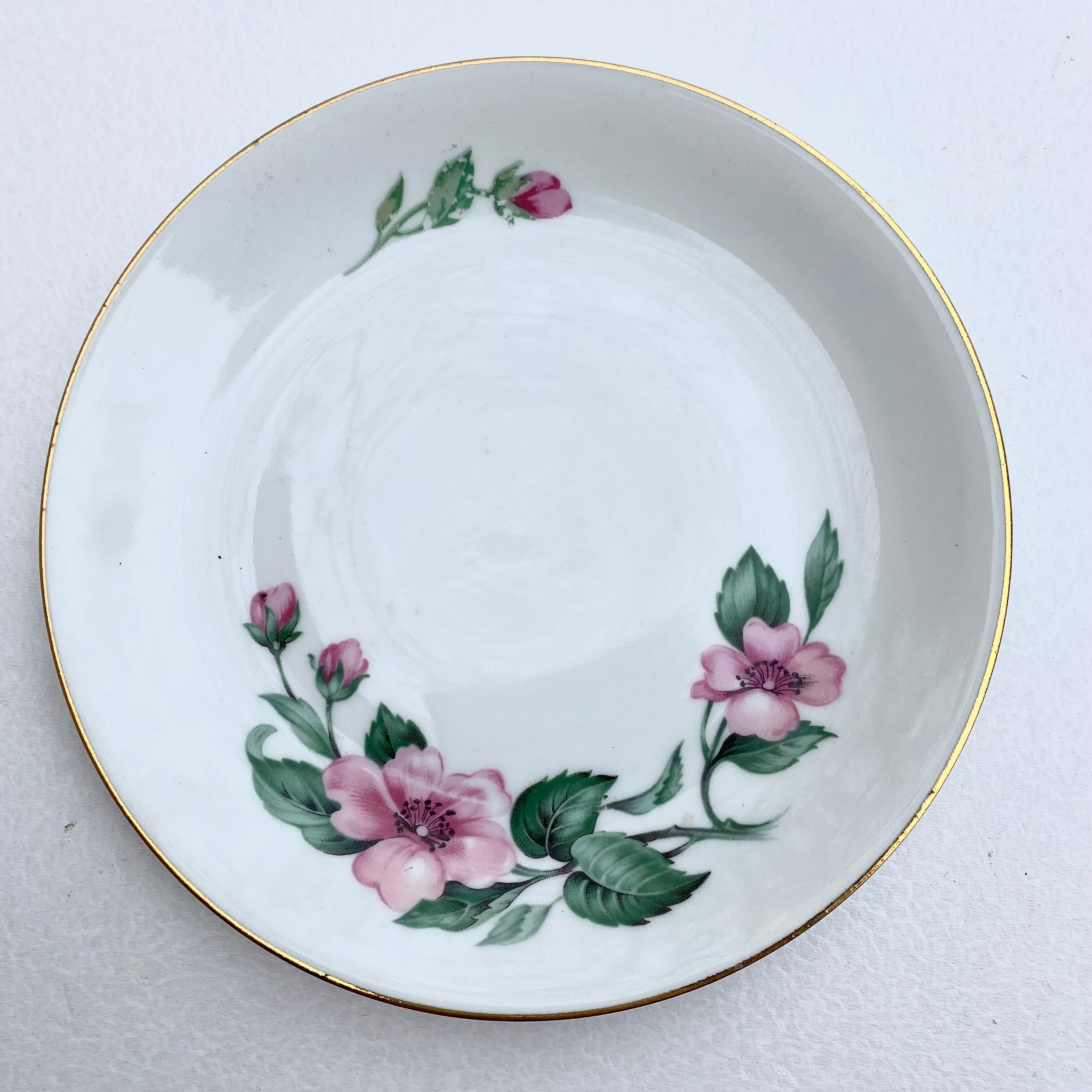 10 porcelain dessert plates