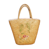 Vintage straw basket