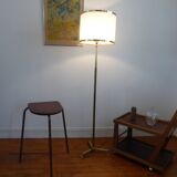 Empire-style brass lamppost