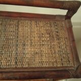 Rattan shelf