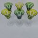 6 large crystal glasses from Saint Louis, Camargue model.
