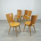 Chaises bistrot brasserie Baumann modèle Dove vintage années 50