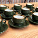 Coffee service for 12 cups "Helvetia Express" — Parisian bistro