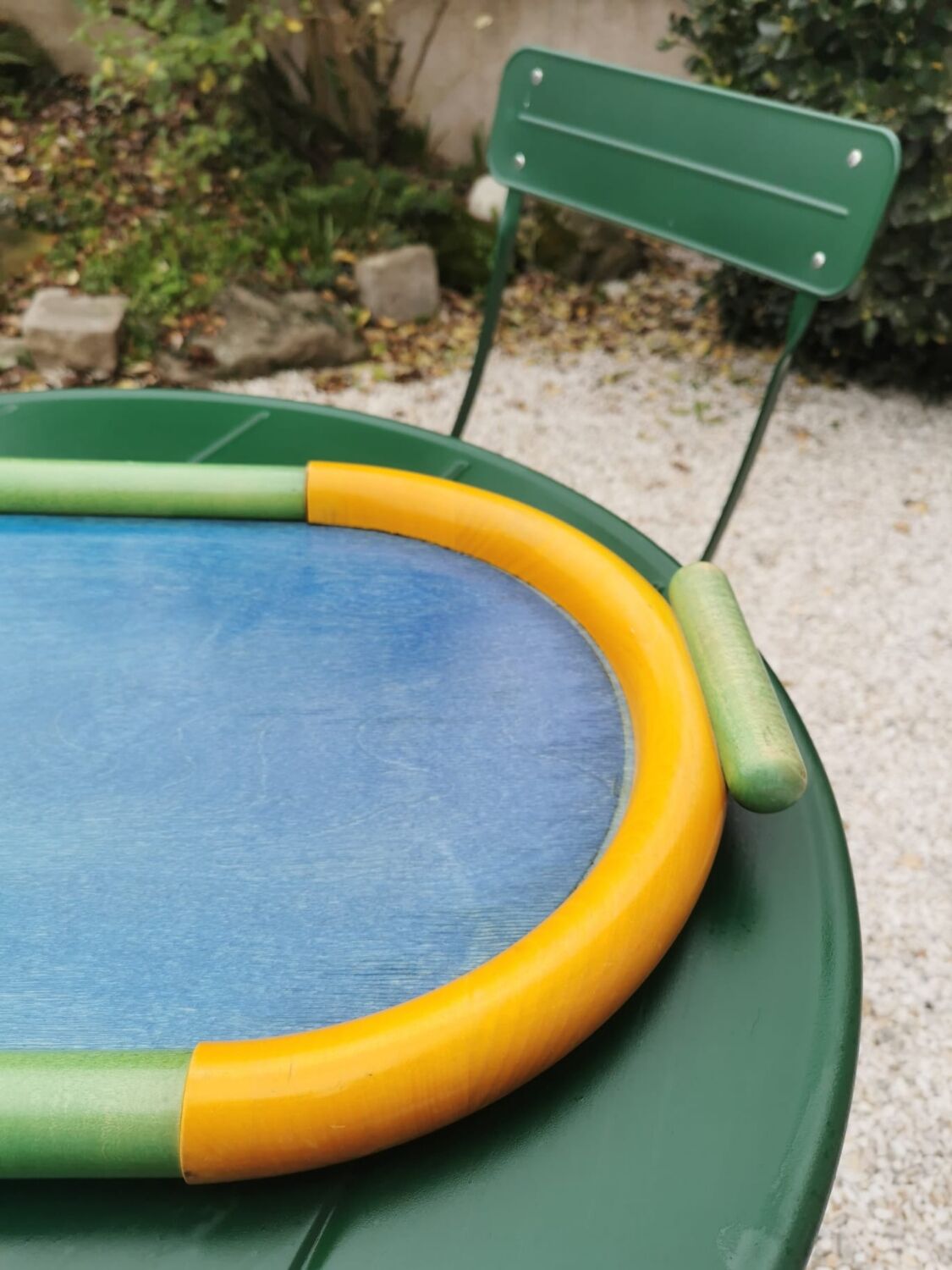 Wooden top Pietro Manzoni