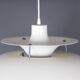 Louis Poulsen PH5 white hanging lamp, 1970s
