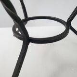 Vintage 1950s pedestal side table