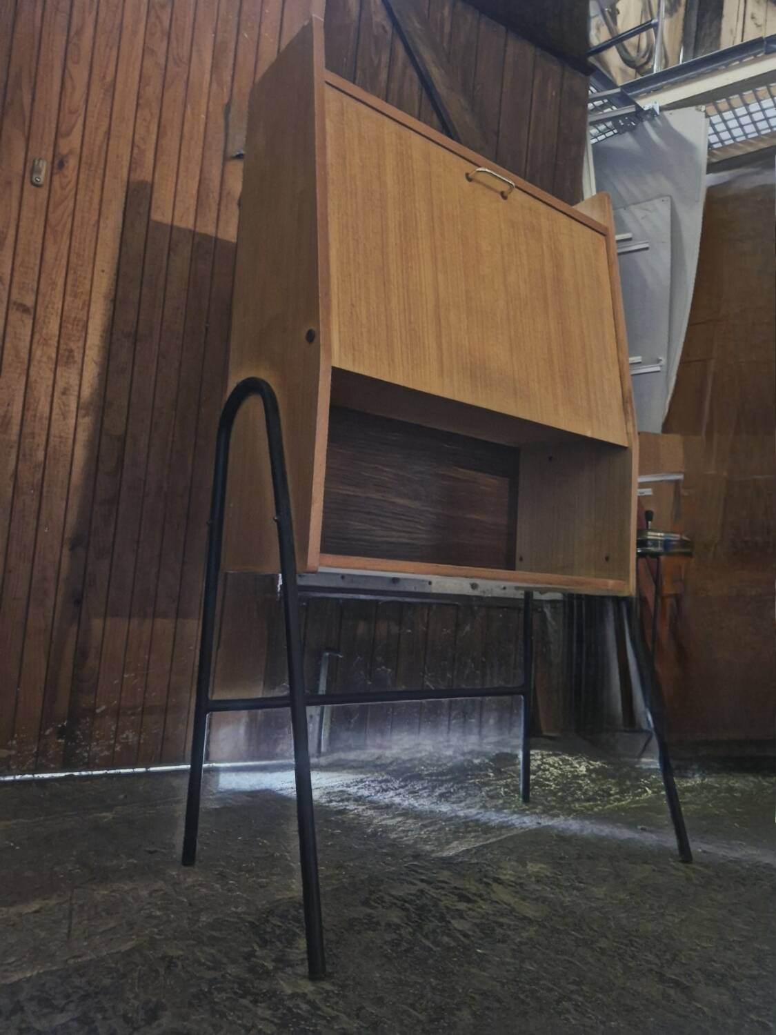 Bureau Secrétaire dans le goût Guariche, Hitier 1950, 60